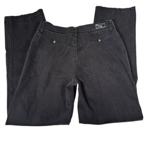 Western Ethics vintage black western 90s High Rise waisted Jeans bareback